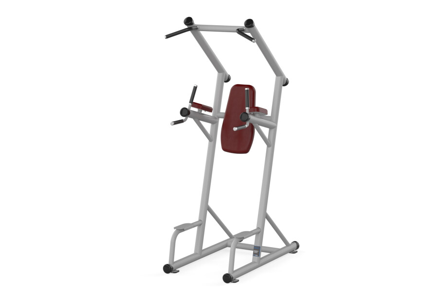 B400 Abdominal Flexor Barfix Gray Black Bordo Leather