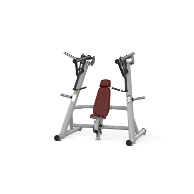 F30 Force Inclıne Chest Press Gray Black Bordo Leather