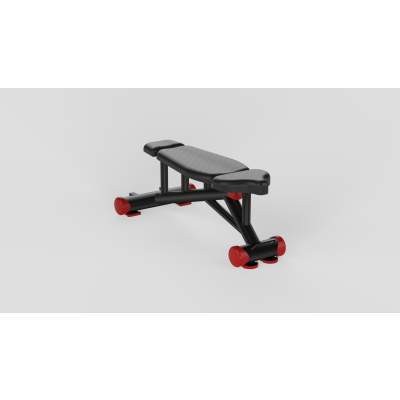 Flat Bench Red