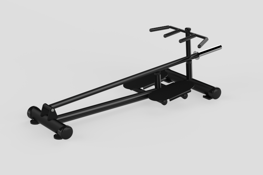 TBar Rowing Black 2