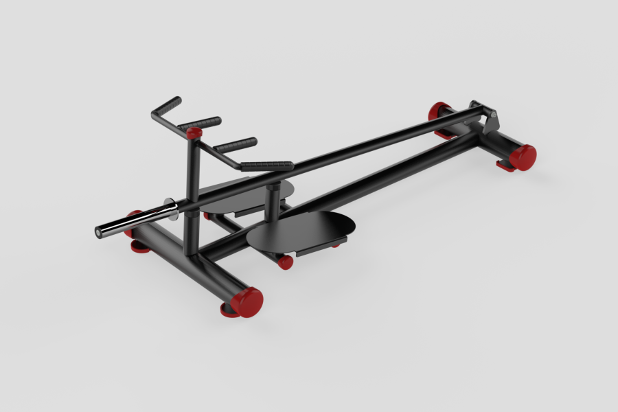 TBar Rowing Red