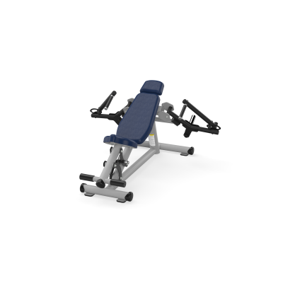 F260 Force Incline Pec Fly Gray Black Parliament Leather