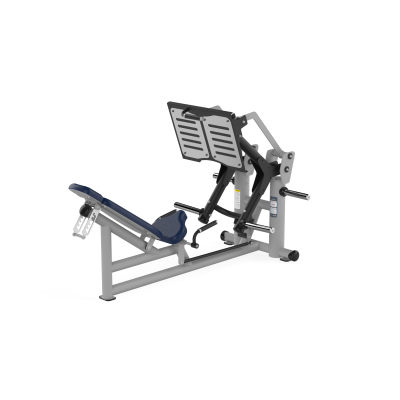 F80 Force Pivot Leg Press Gray Black Parliament Leather