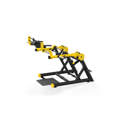 F130 Force Power Squat Black Yellow Black Leather