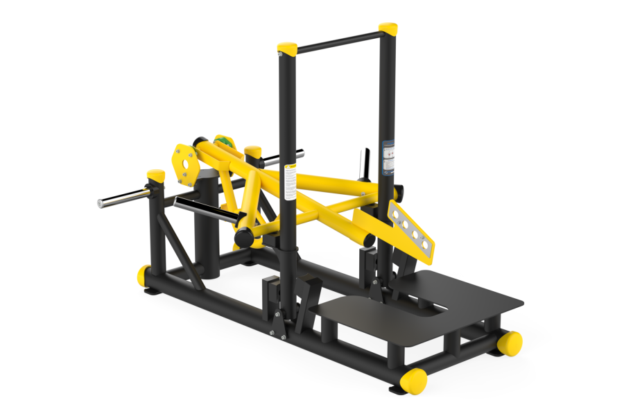 F210 Force Belt Squat Black Yellow F210 Force Belt Squat Black Yellow